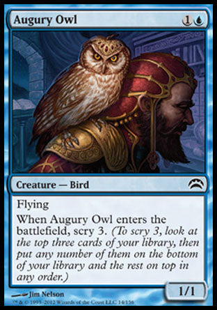 Augury Owl (Planechase 2012) Near Mint