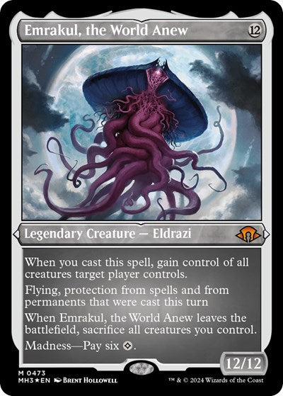 Emrakul, the World Anew (Foil Etched) (Modern Horizons 3) Near Mint