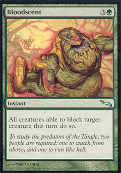 Bloodscent (Mirrodin) Light Play Foil