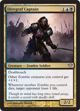 Diregraf Captain (Dark Ascension) Near Mint Japanese