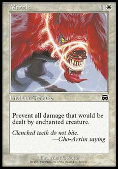 Muzzle (Mercadian Masques) Near Mint