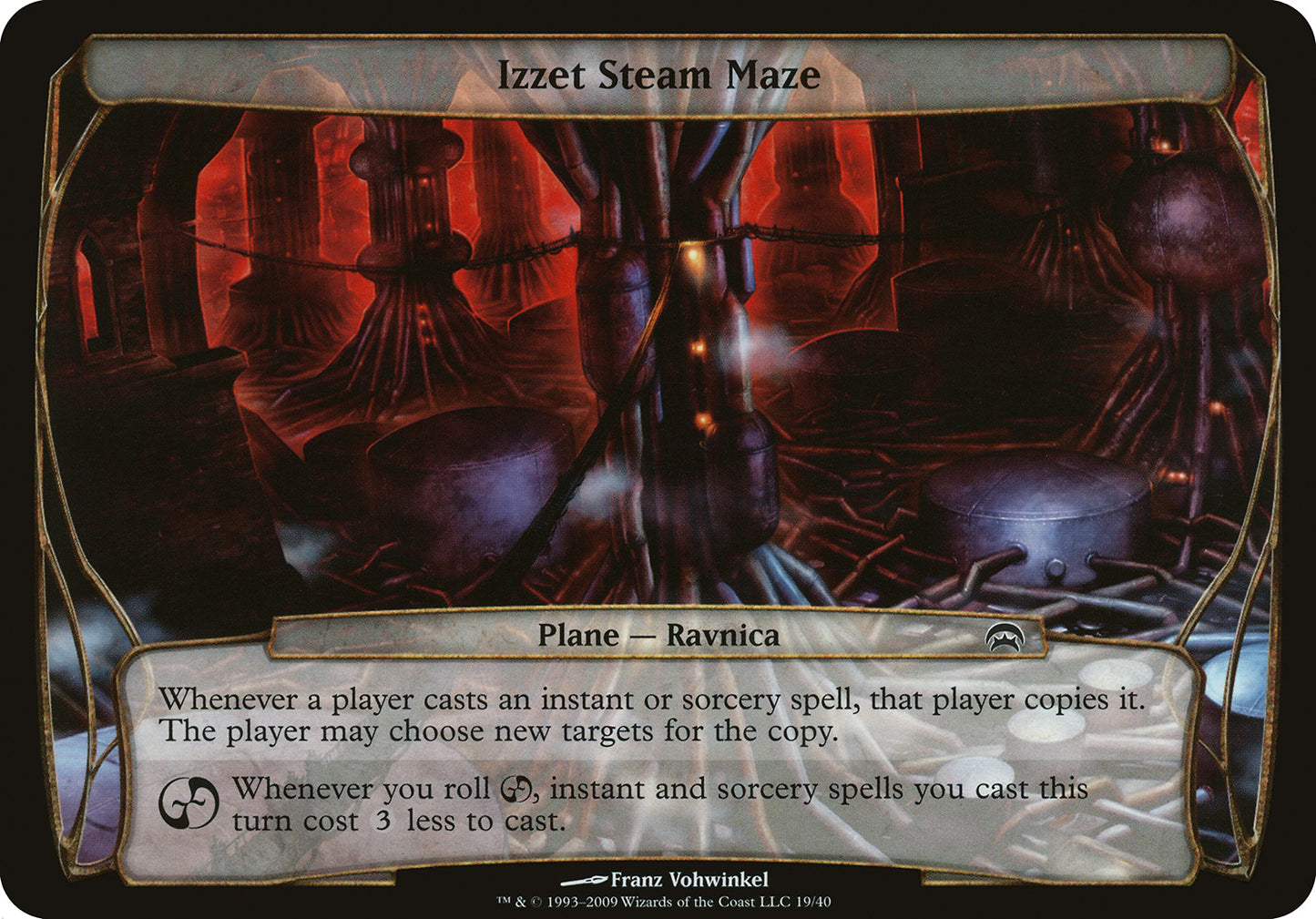 Izzet Steam Maze (Planechase) Near Mint