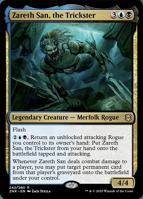 Zareth San, the Trickster (Zendikar Rising) Near Mint Foil