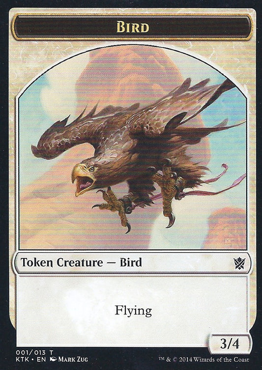 Bird Token (Khans of Tarkir) Near Mint