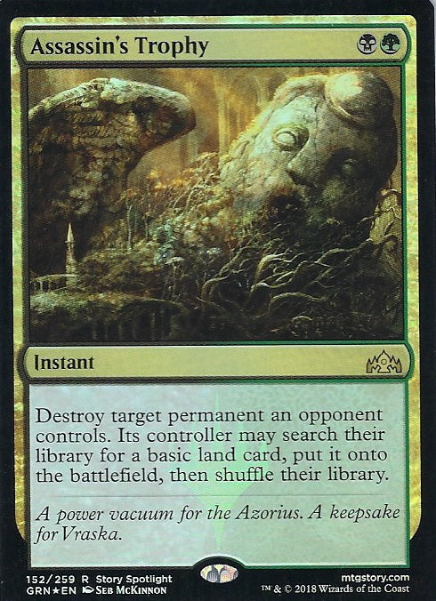 Assassin s Trophy Prerelease (Promotional Cards) Near Mint Foil