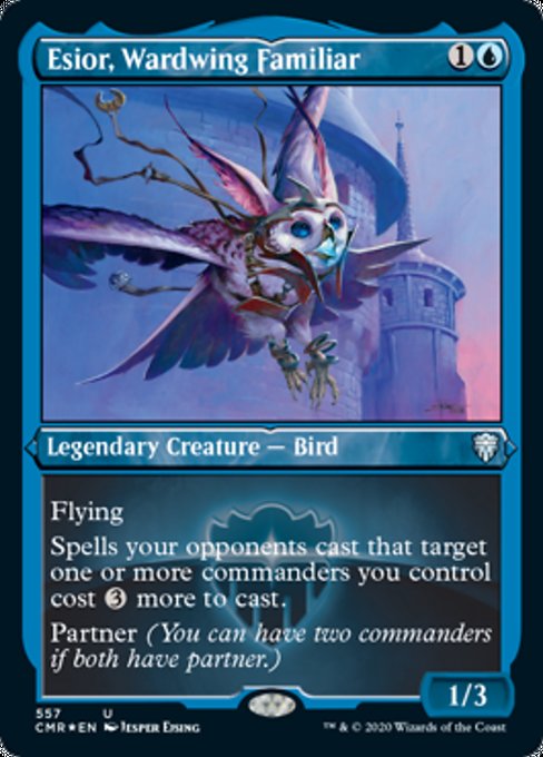 Esior, Wardwing Familiar (Foil Etched) (Commander Legends) Near Mint Foil