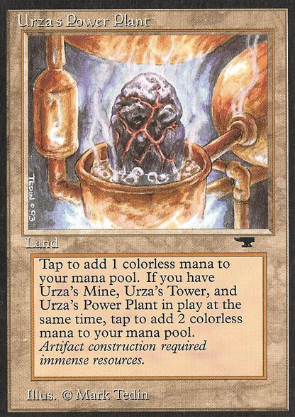 Urza's Power Plant (Pot) (Antiquities) Good