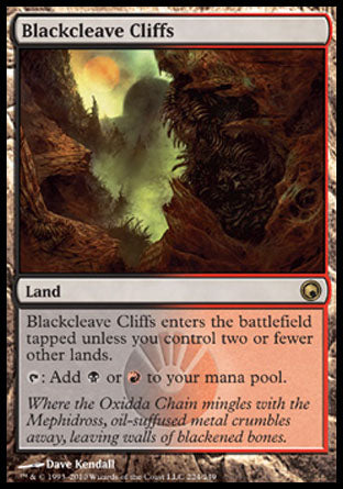 Blackcleave Cliffs (Scars of Mirrodin) Near Mint