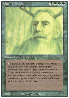 Gaea's Liege (Revised) Near Mint