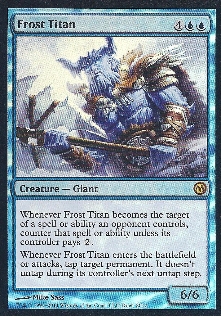 Frost Titan (DotP 2012 - PC) (Promotional Cards) Near Mint Foil
