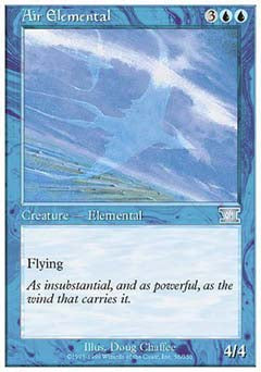 Air Elemental (Classic 6th Edition) Light Play