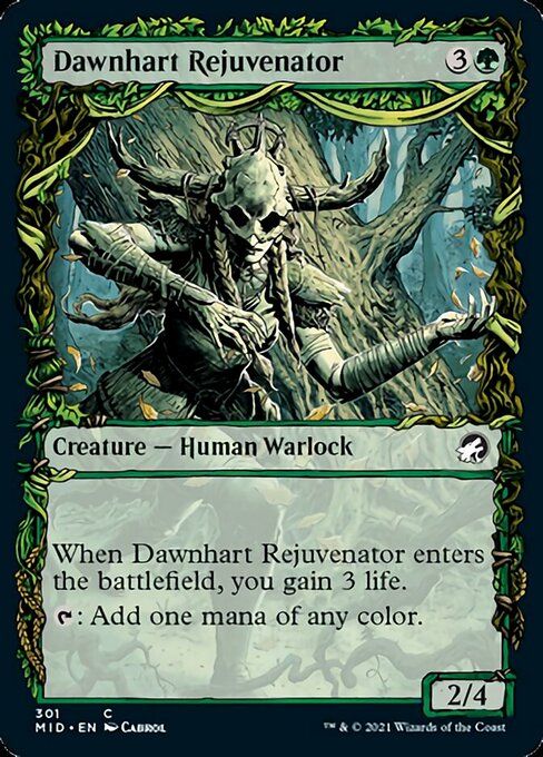 Dawnhart Rejuvenator (Showcase) (Innistrad: Midnight Hunt) Near Mint