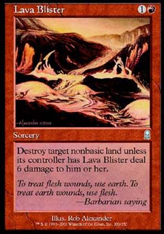 Lava Blister (Odyssey) Good