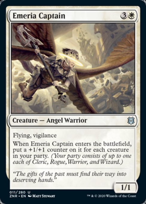 Emeria Captain (Zendikar Rising) Near Mint