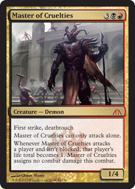 Master of Cruelties (Dragon's Maze) Near Mint Foil