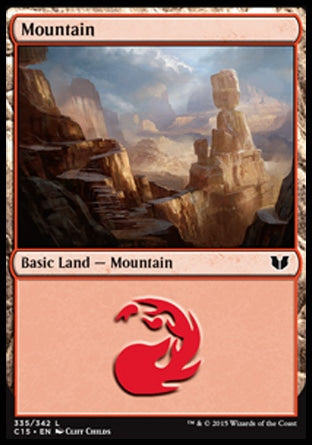 Mountain (Commander 2015) Near Mint