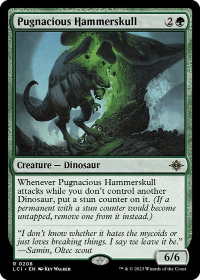 Pugnacious Hammerskull (The Lost Caverns of Ixalan) Near Mint