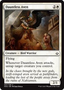Dauntless Aven (Hour of Devastation) Near Mint