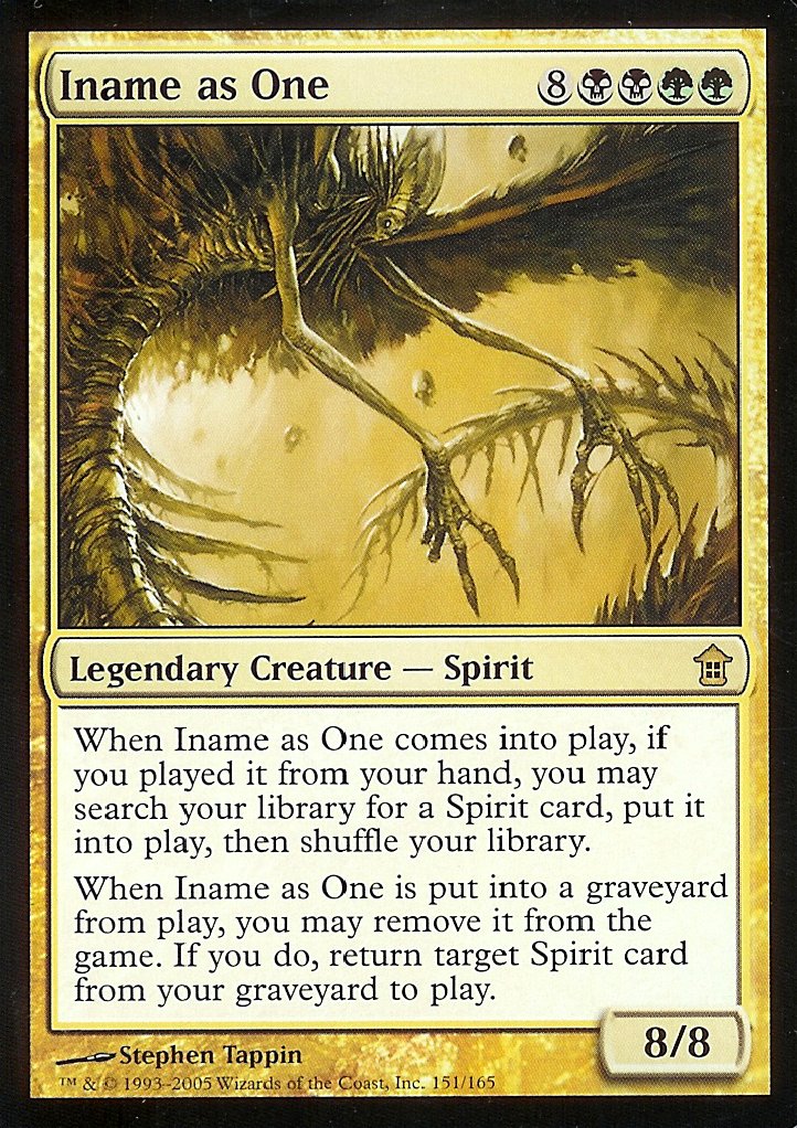 Iname as One (Saviors of Kamigawa) Near Mint Foil
