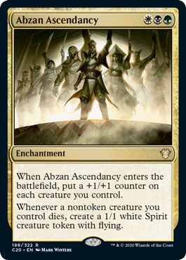 Abzan Ascendancy (Commander 2020 Ikoria) Near Mint