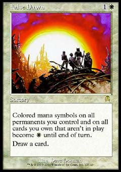 False Dawn (Apocalypse) Near Mint Foil