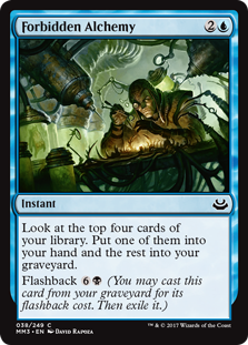 Forbidden Alchemy (Modern Masters 2017) Near Mint Foil