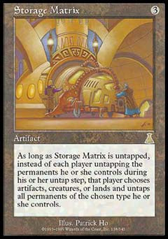 Storage Matrix (Urza's Destiny) Near Mint Foil