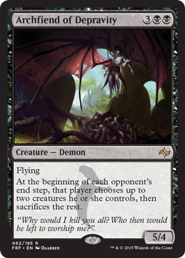 Archfiend of Depravity (Fate Reforged) Near Mint