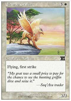 Ekundu Griffin (Classic 6th Edition) Light Play