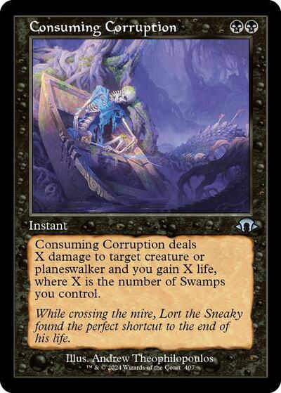 Consuming Corruption (Retro Frame) (Modern Horizons 3) Near Mint