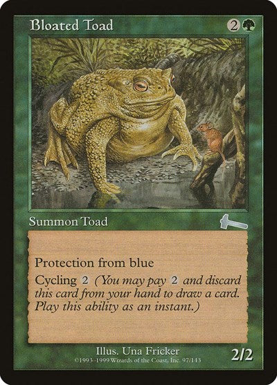 Bloated Toad (Urza's Legacy) Good