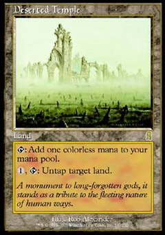 Deserted Temple (Odyssey) Near Mint Foil