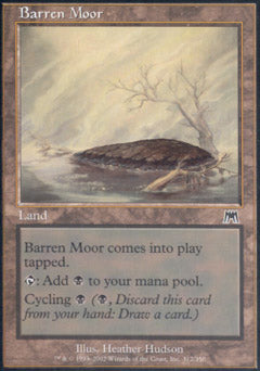 Barren Moor (Onslaught) Near Mint Foil