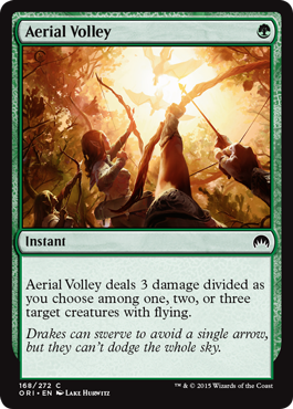 Aerial Volley (Magic Origins) Near Mint Foil