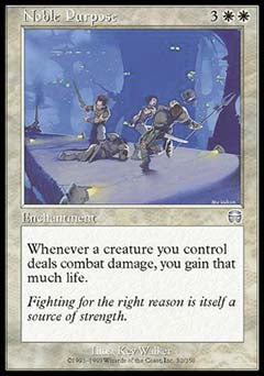 Noble Purpose (Mercadian Masques) Good