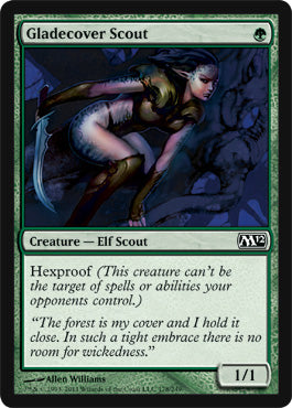 Gladecover Scout (Magic 2012 Core Set) Near Mint Foil