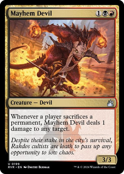 Mayhem Devil (Ravnica Remastered) Near Mint