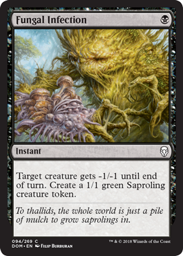 Fungal Infection (Dominaria) Near Mint Foil