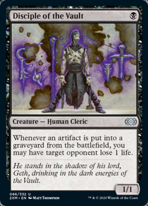 Disciple of the Vault (Double Masters) Near Mint Foil