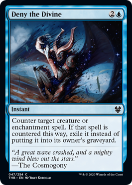 Deny the Divine (Theros Beyond Death) Near Mint Foil