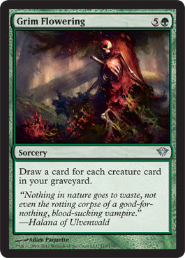Grim Flowering (Dark Ascension) Near Mint