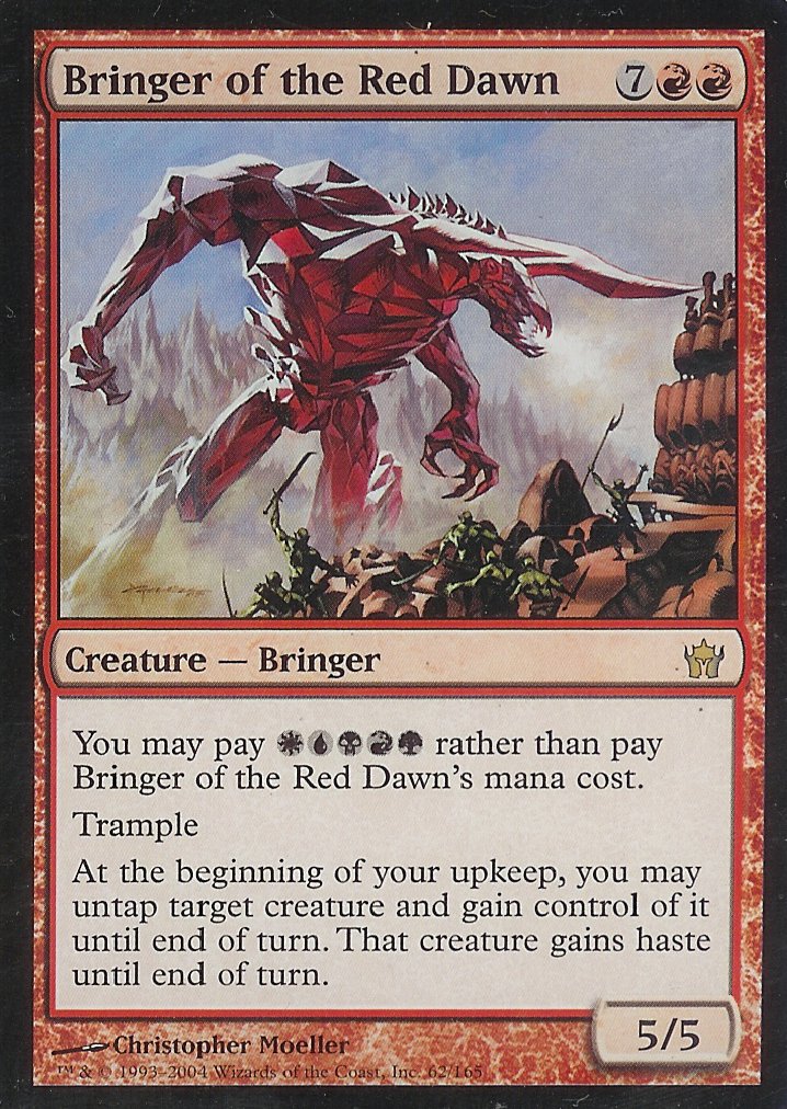 Bringer of the Red Dawn (Fifth Dawn) Near Mint Foil