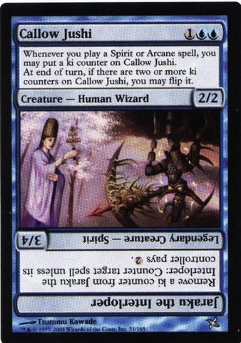 Callow Jushi (Betrayers of Kamigawa) Near Mint Foil