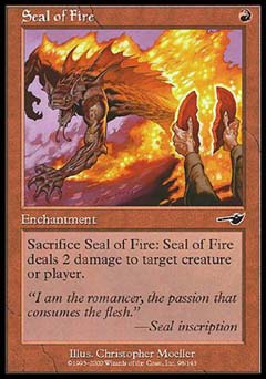 Seal of Fire (Nemesis) Near Mint
