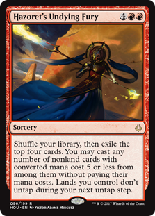 Hazoret's Undying Fury (Hour of Devastation) Near Mint