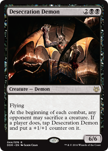 Desecration Demon (Duel Decks: Nissa vs Ob Nixilis) Near Mint