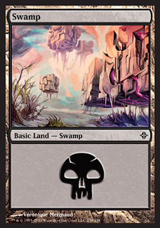 Swamp (238) (Rise of the Eldrazi) Near Mint