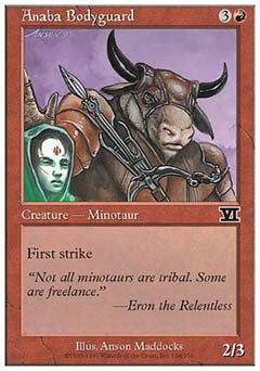 Anaba Bodyguard (Classic 6th Edition) Light Play