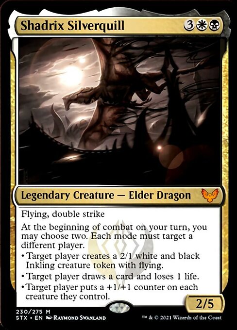 Shadrix Silverquill (Strixhaven) Near Mint Foil