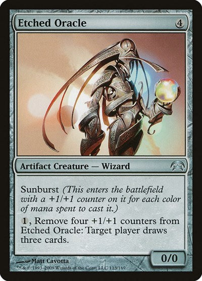 Etched Oracle (Planechase) Near Mint